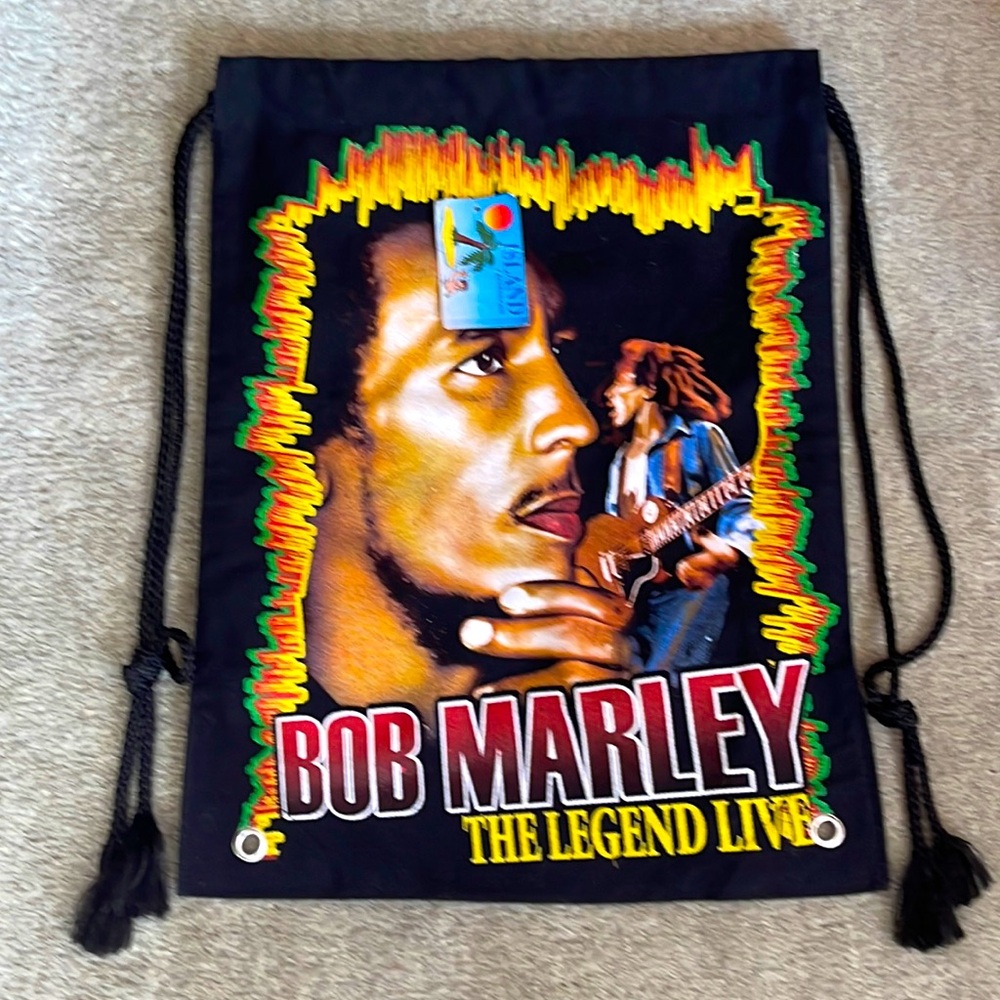 NWT Bob Marley cotton backpack